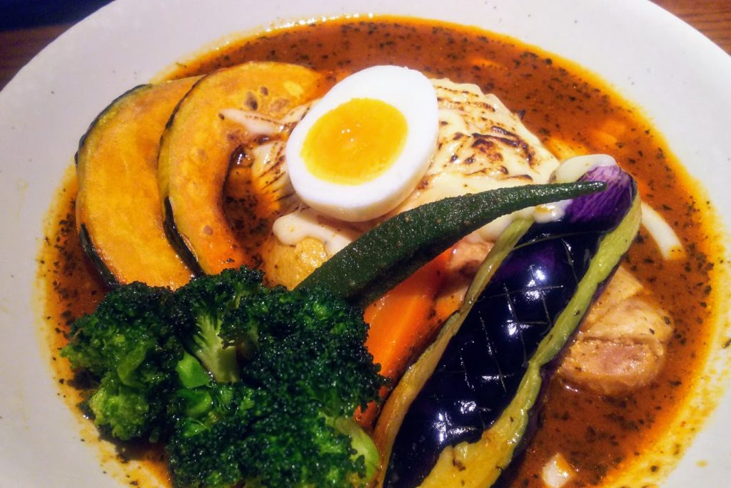 らっきょのスープカレー