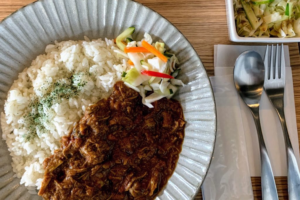 真駒内のカフェCUCOの無水カレー