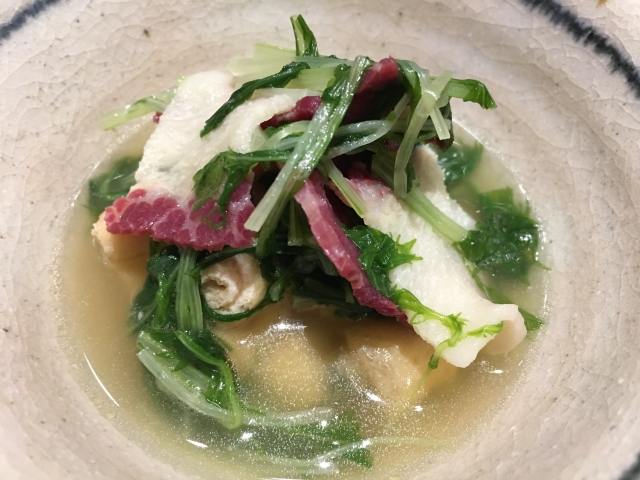ひろうすの煮物
