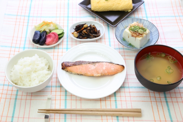 和食の朝食