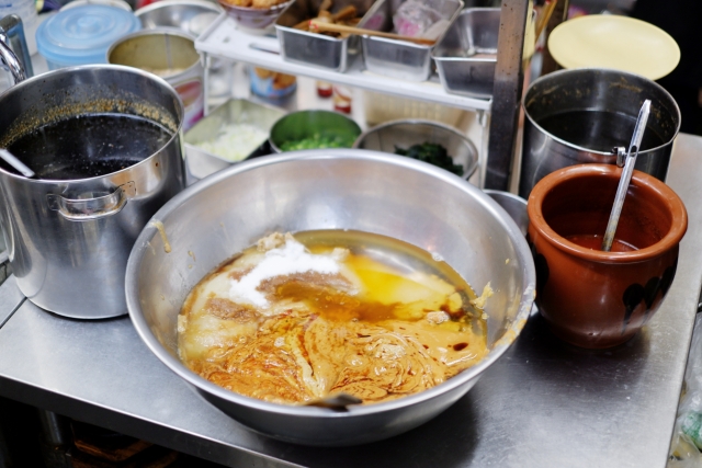 ラーメンの調味料