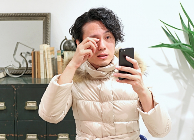 スマホ老眼