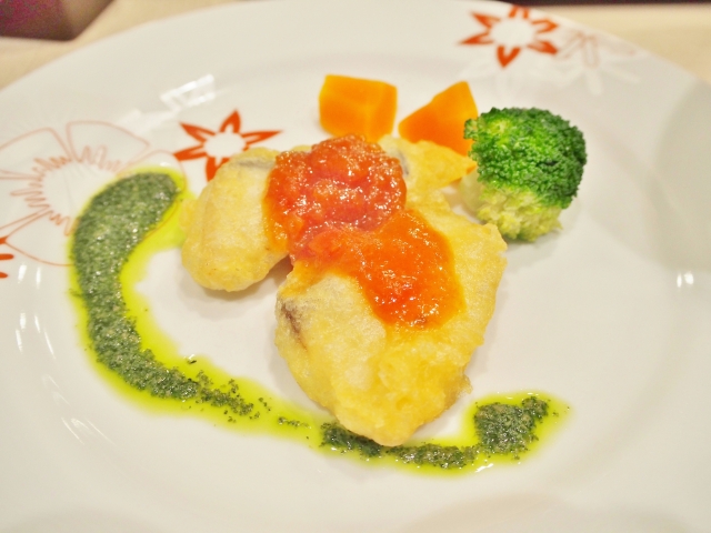 魚のフリッター