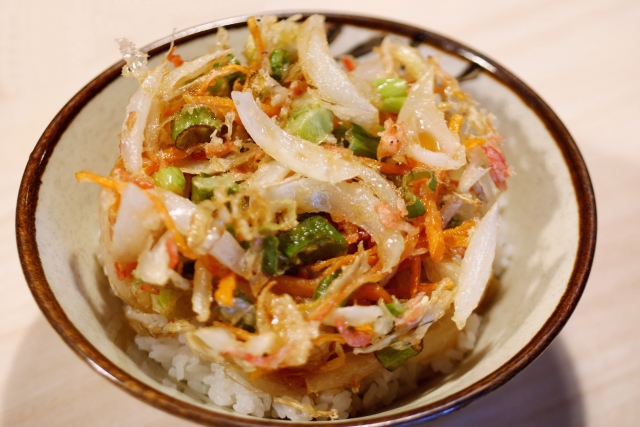 「噂の東京マガジン」春のかき揚げ丼（納豆＆白魚）のレシピ！野村隆博が伝授！