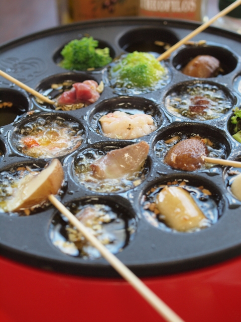 「男子ごはん」韓国風アヒージョのレシピ!栗原心平ホットプレート料理!