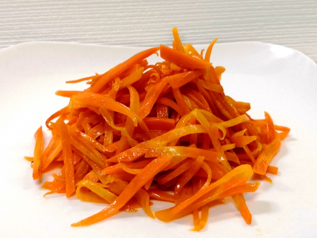 「ウワサのお客さま」にんじんしりしりのレシピ！つき (長田 知恵)さん伝授！