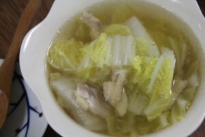 「ヒルナンデス」豚肉と白菜の中華スープのレシピ！コウケンテツ伝授で秦基博が調理！