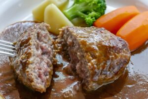 【ヒルナンデス】銀座吉澤の松阪牛入り缶バーグのお取り寄せ？デミグラスソース味と和風味？