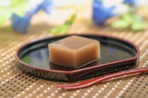 「ケンミンショー」一枚流しあんみつ水羊羹のお取り寄せ！えがわの水ようかんも！