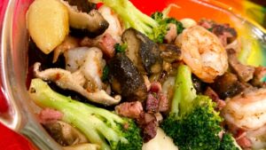 【シューイチ】ブロッコリーとエビのぺペロン炒めのレシピ！品川祐のお弁当副菜！3月7日