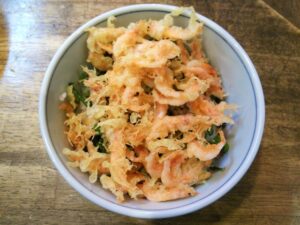 【王様のブランチ】桜海老のなんちゃってかき揚げ丼のレシピ！ニッチェ江上が伝授！4月10日