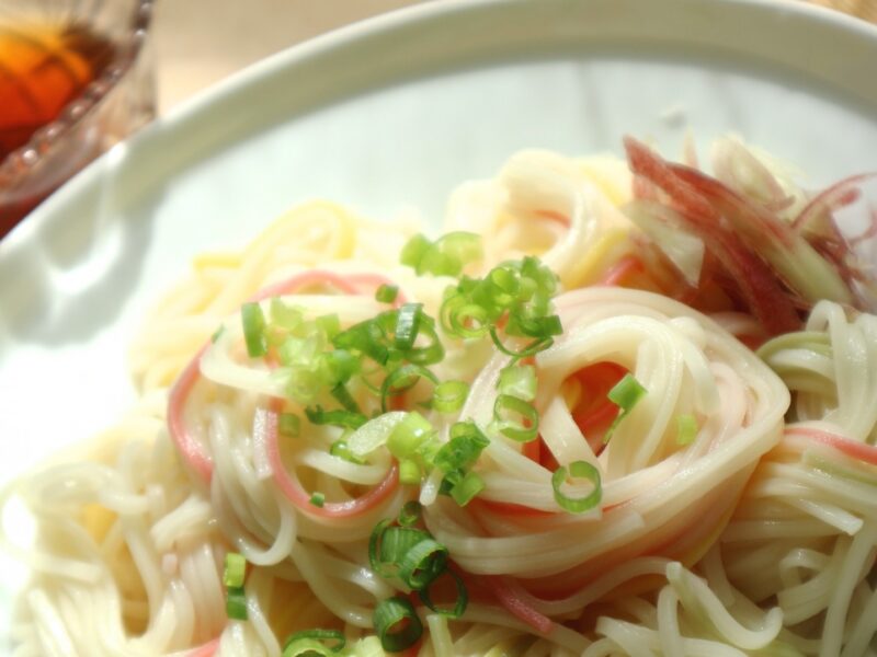 【あさイチ】赤だしと夏野菜の冷や麦のレシピ！荻野聡士さんが伝授！
