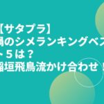 【サタプラ】鍋のシメベスト５レシピは？稲垣飛鳥かけ合わせランキング！